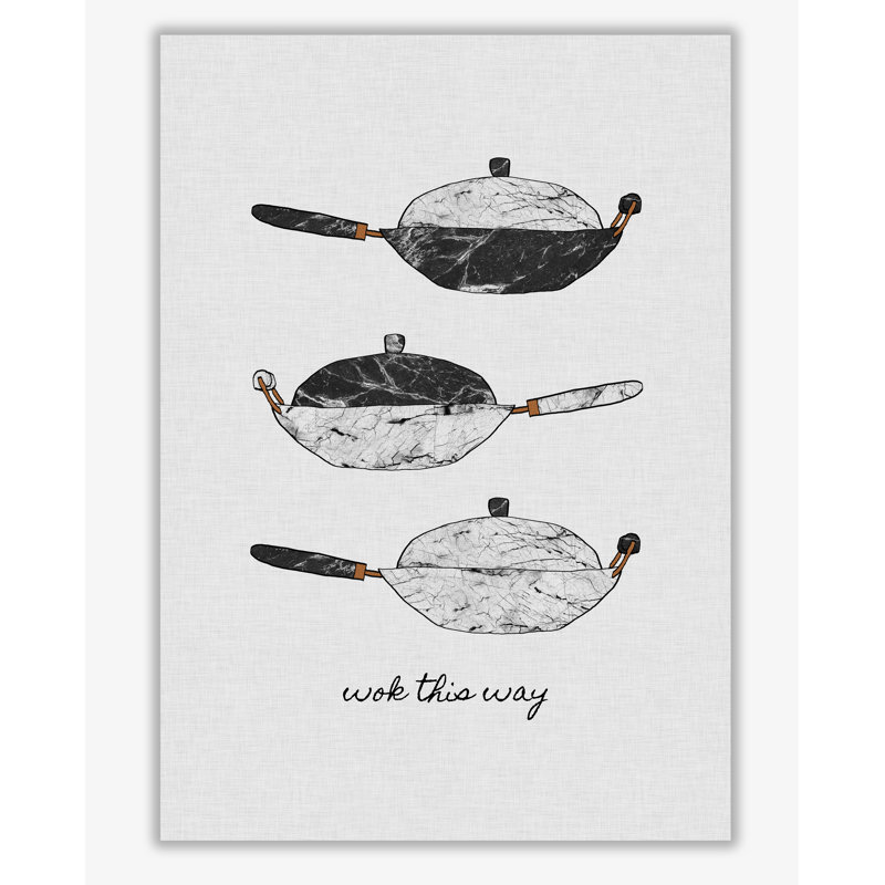 Wok This Way - Print, No Frame, 60 cm H x 42 cm W x 1 cm D