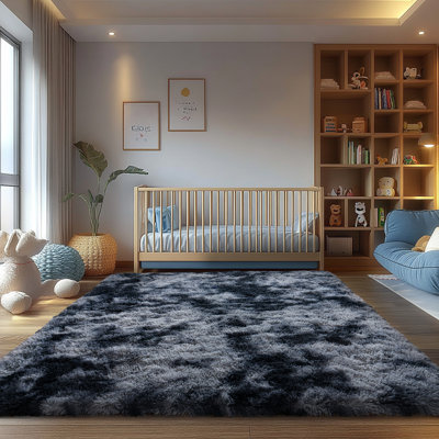 Shag Rug Soft Fluffy -Indoor Area Rug for Living Room Bedroom Nursery Kids Room