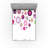 Ambesonne Christmas Fitted Sheet 2-Pack Retro Graphic Baubles Multicolor-106770753
