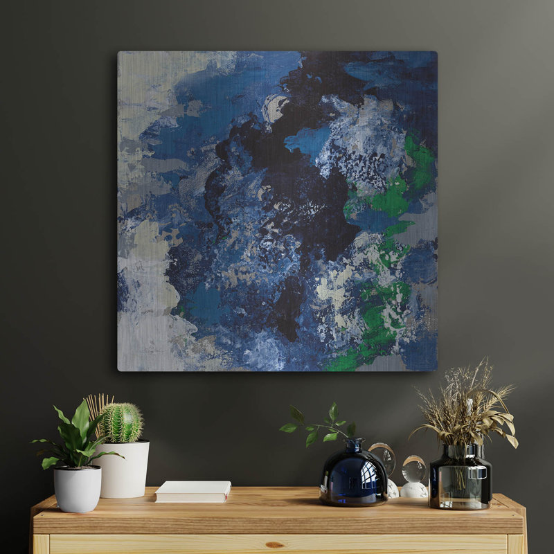 «Northern Coast II» par Silvia Vassileva, H 24 po x l 24 po