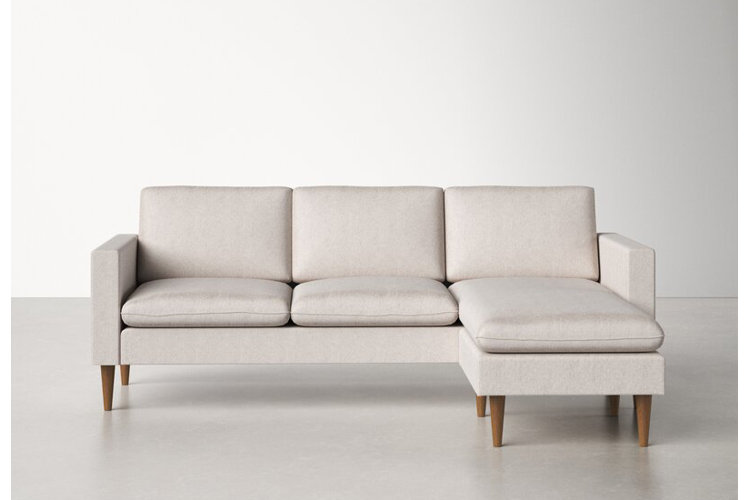 The Jeni reversible stationary sofa and chaise sectional.
