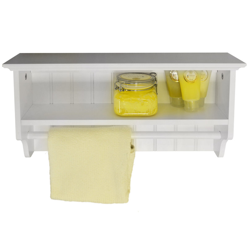Annabell 132.08cm Wood 1 Wall Towel Bar