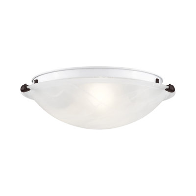 Maynes Glass Flush Mount