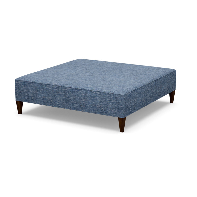 Square Ottoman, 9637-51, Walnut