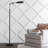 Finbar 65'' Black Task Floor Lamp