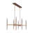 Quinlan 6 - Light Sputnik Modern Linear Chandelier-21571796