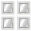 Metropolis Resin Beveled Mirror-41081416