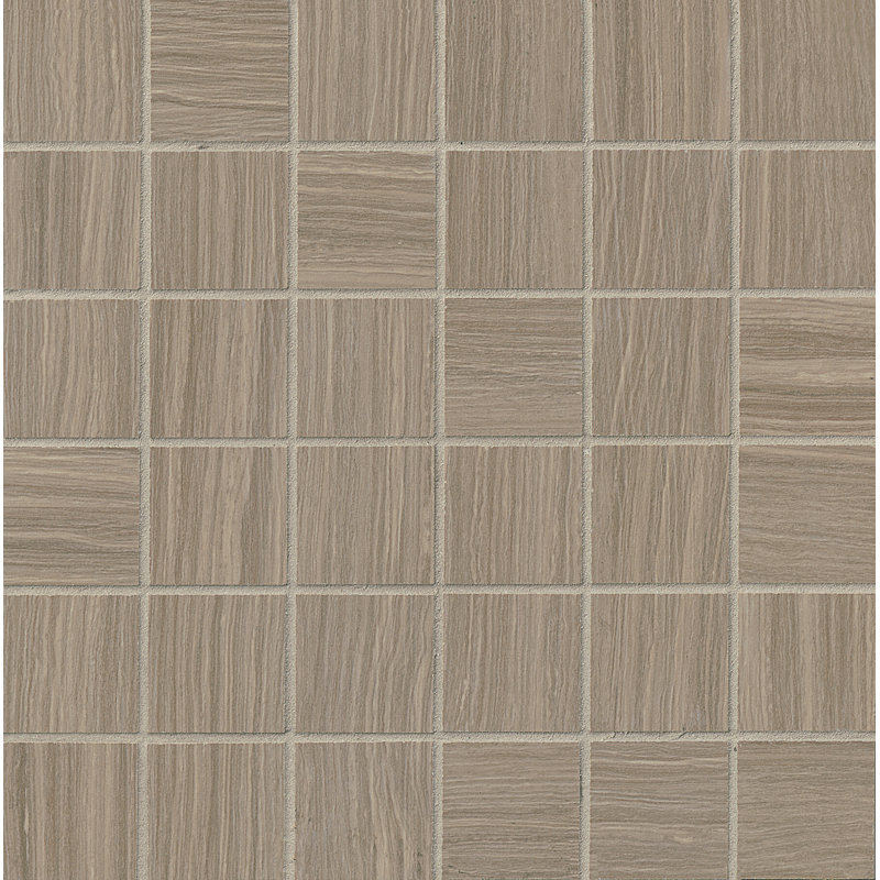 Matita 2" x 2" Porcelain Mosaic Tile in Azul, Tabacco