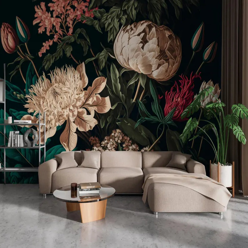 Midnight Garden Symphony, 105.96" L x 138" W