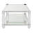 Charleston Glass Top Coffee Table