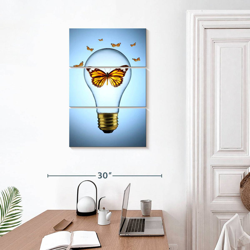 Brampt Butterfly Idea, 32" H x 20" W