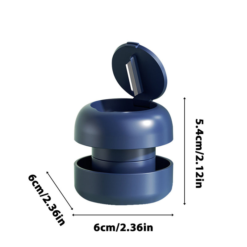 Boîtes de meulage 2 pièces, Bleu