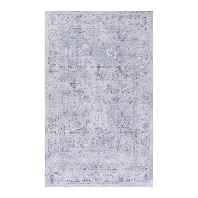 Lint-free, stylish, stain-resistant area rug