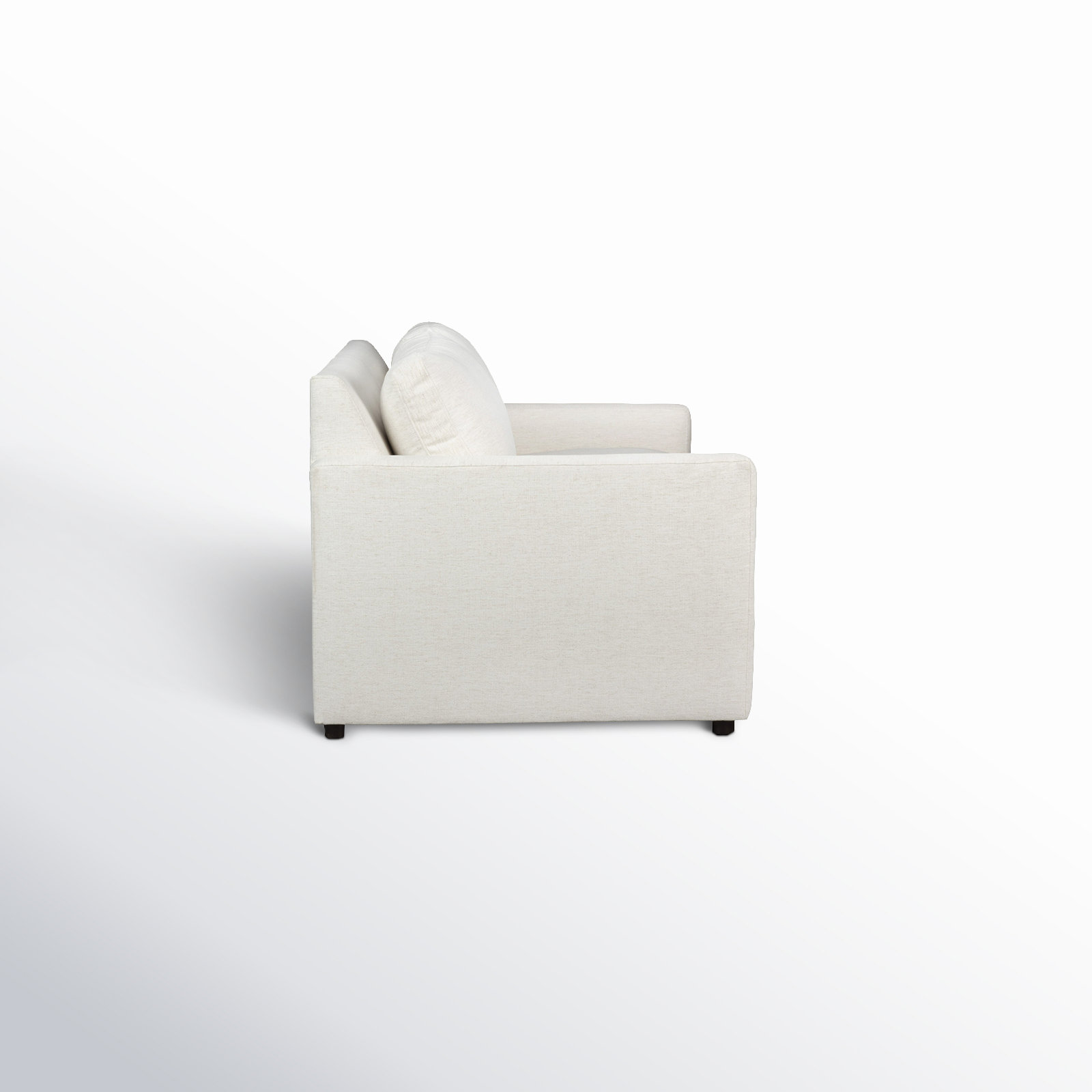 Damari 84'' Sofa, Nomad Snow Crypton® Chenille