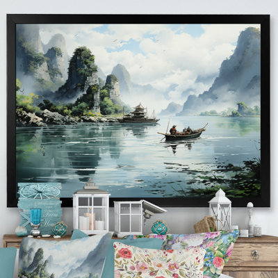 " Vietnam Misty Mountains River "