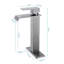 Robinet de lavabo de salle de bain à poignée simple avec bonde escamotable Waterfall-118543444