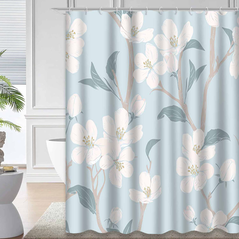 Rideau de douche Tree Spring, L 72 po x l 72 po