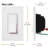 Lutron Diva White 150 W 3-Way Dimmer Switch 1 pk