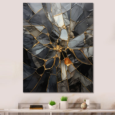Geometric Glam Contemporary - Abstract Geometric Wall Art