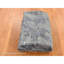 Tapis gris en laine et en soie noué à la main de conception abstraite moderne 7 pi 10 po x 9 pi 9 po 9F331688B19841009DAA6C94E6FDC0B3