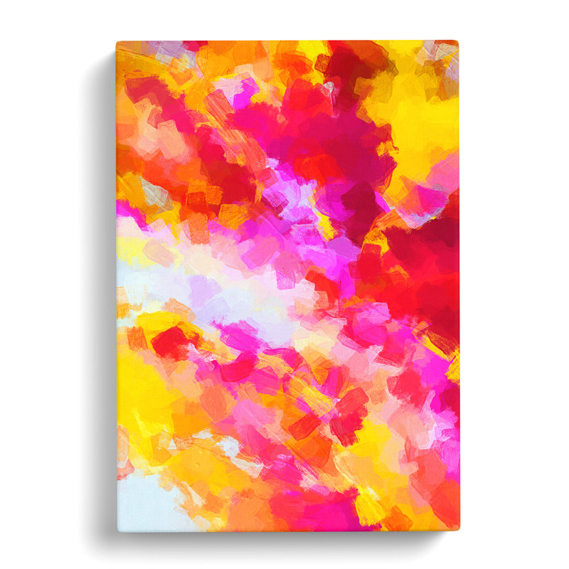 Hypnosis By Flame - Wrapped Canvas Print, 50cm H x 35cm W