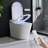 BCANHOME Smart Toilet With Bidet Built-in, Auto Open/Close Lid, Elongated Soft-Closed Heated Seat, Tankless Auto/Knob/Sensor/Remote Flush, Warm Wash & Dryer, Massage Clean, Gentle Night Light, LED Display
