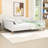 Upholstered Daybed with Button-Tufted Design-1600898113