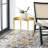 Iron Tray Top End Table-91870231