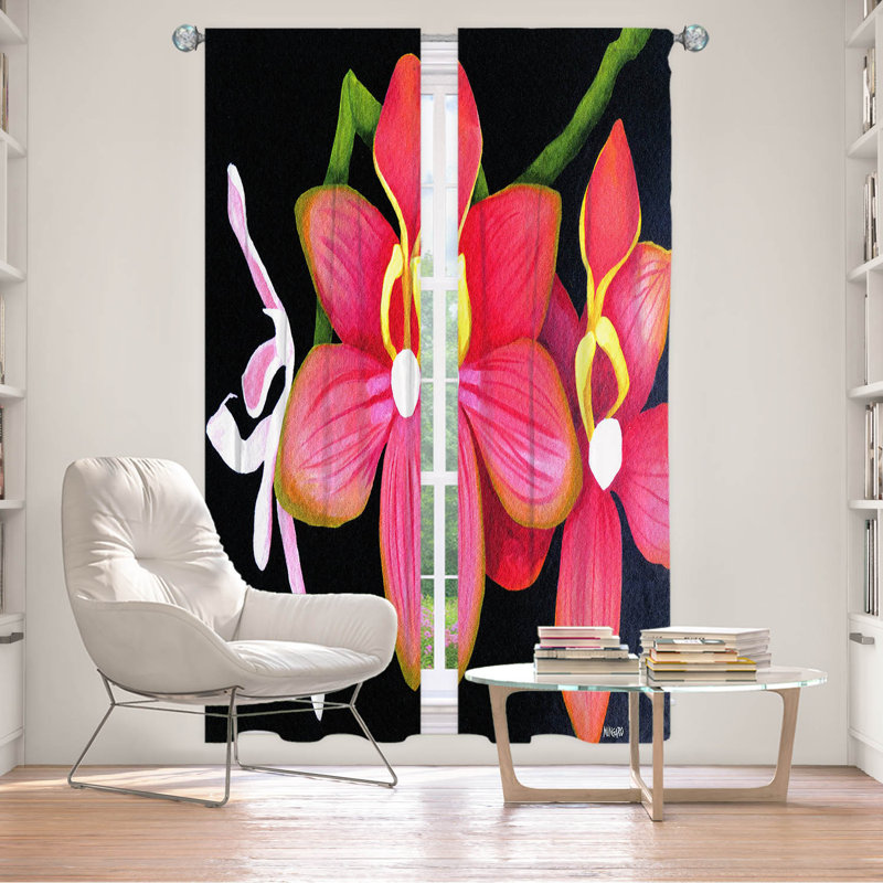 Bolebroke Room Darkening Curtain Pair, 20" W x 61" L