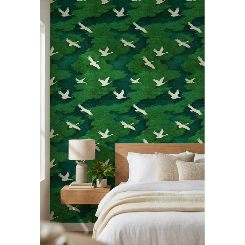 Papier peint Cranes