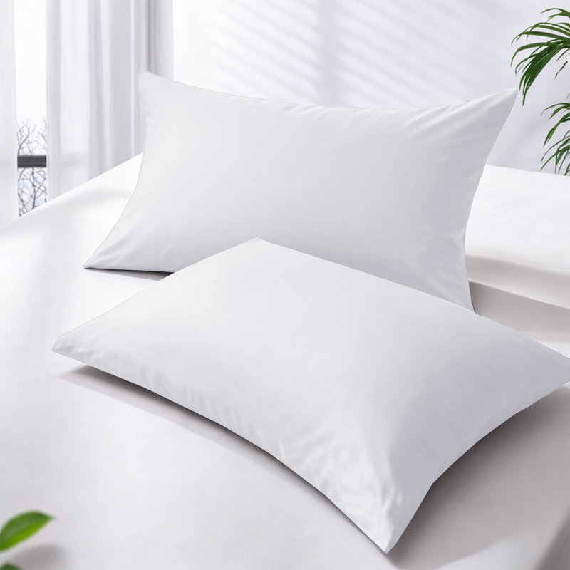 Microfiber Solid Colour Duvet Cover Set, Single Duvet Cover + 1 Pillowcase, White