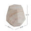 Table d'appoint en béton léger pour une utilisation intérieure et extérieure avec structure durable et conception géométrique moderne.