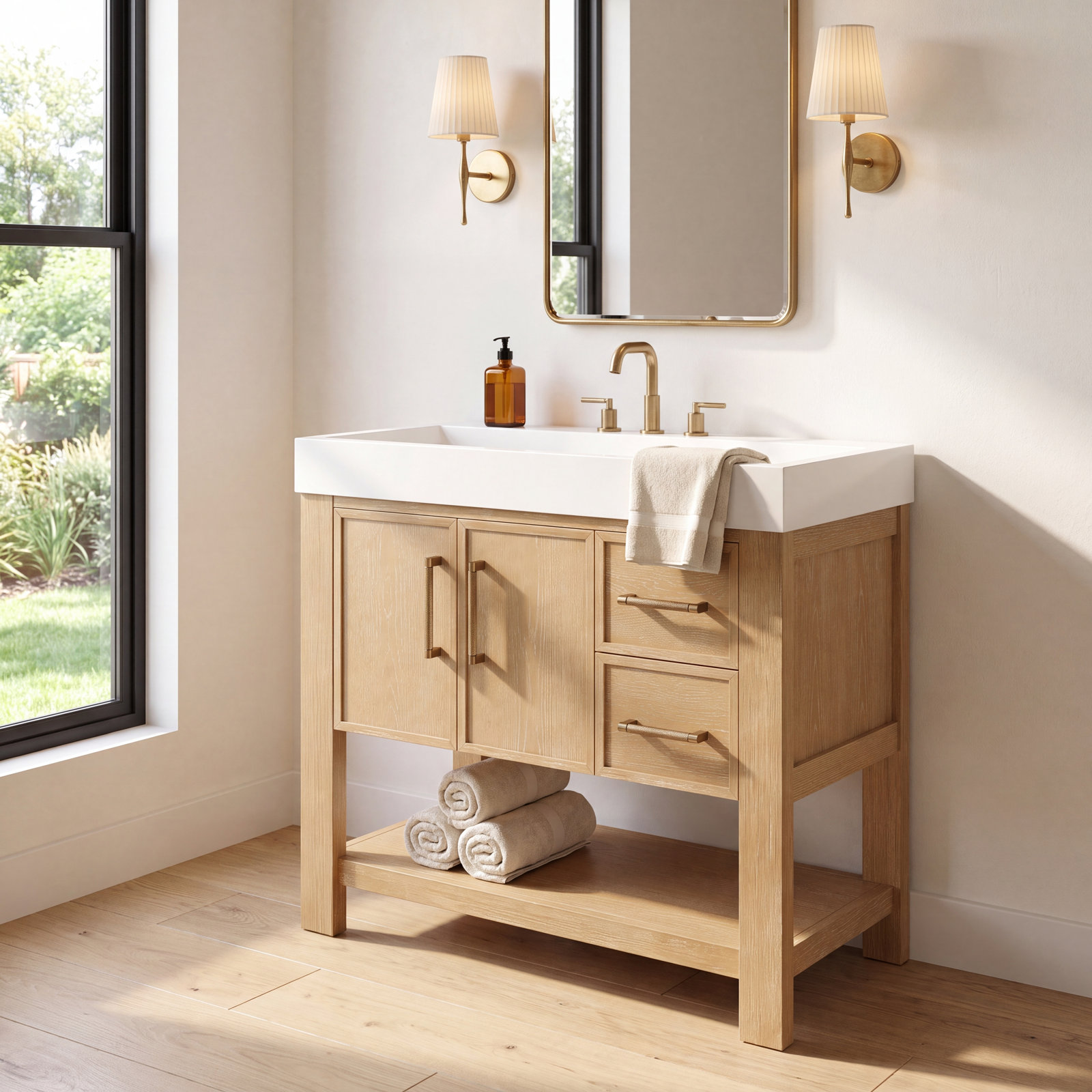 Maho 35.4'' Single Bathroom Vanity