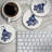 Thirstystone Indigo Octopus 4-Pack Round Stone Coasters