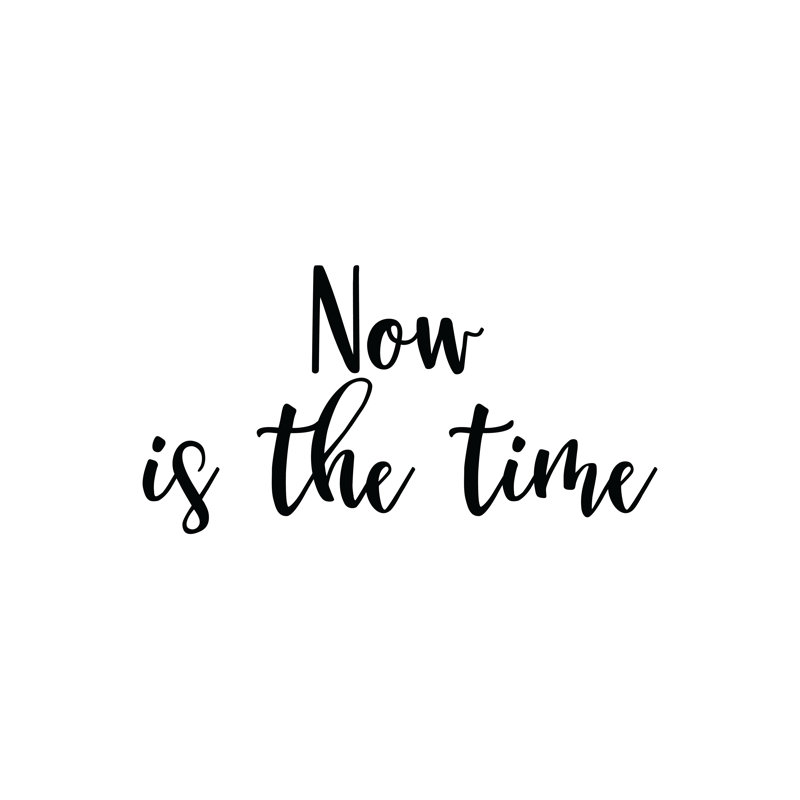 Now - Wrapped Canvas Print, 30cm H x 30cm W x 3.8cm D