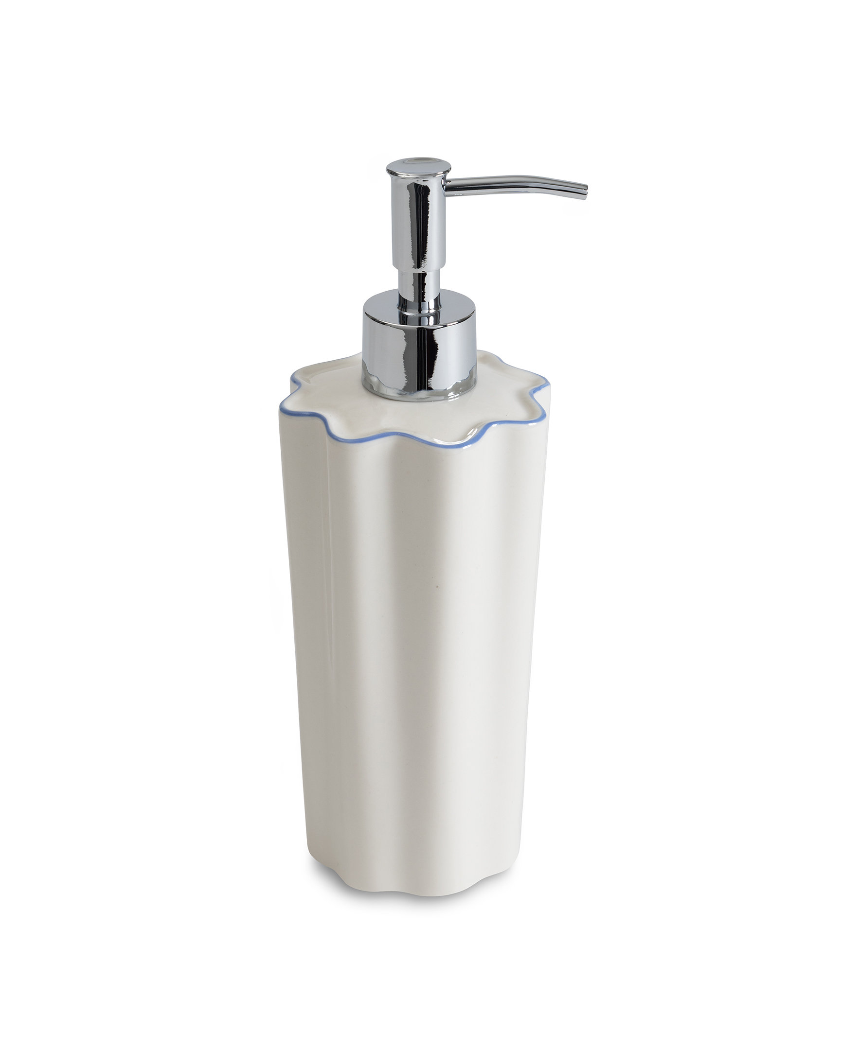 Kassatex Fine Linens Le Marais Blue Lotion Dispenser & Reviews | Wayfair