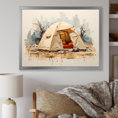 " Camping Tent Outdoor Adventure "