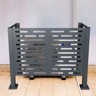 4X2 Outdoor Air Conditioner Fence Privacy Screen by HOA.WWC