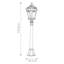 Ballintoy Seeded Lamp Post (Full)