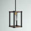 Luminaire suspendu simple à 1 lumière Charles-1899817333