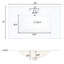 Meuble-lavabo simple 30 po avec comptoir en céramique-1418726221