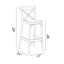 Tabouret de comptoir Milan-93547764-125171829