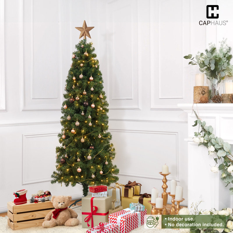 Arbre de Noël artificiel 6 pi avec 6 lumières DEL et 618 branches, 6'