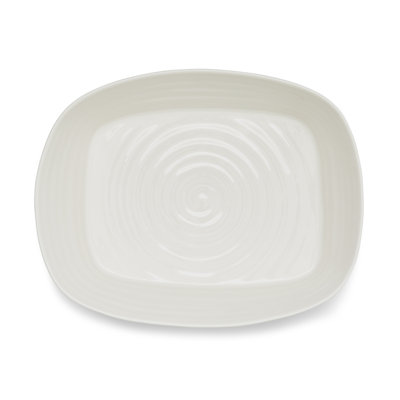 Portmeirion Sophie Conran White Lasagne/Roaster 11.5"X9.5"