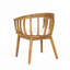 Fauteuil d'extérieur en bois d'acacia