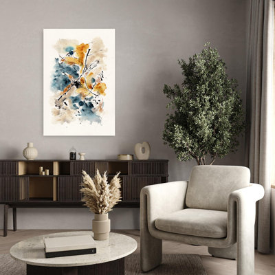 Contemporary Art Abstract Contemporary Modern Wall Art by Isabel Aguilar Alonso - Wrapped Canvas Print