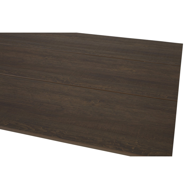 Kellen Rectangular 6 - Person 533.4Cm L Table, Brown 