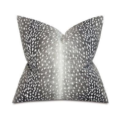 Boutique Linen Reversible Throw Pillow