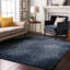 Tapis bleu Cerrito AMF565 lavable à la machine de qualité supérieure-109607204