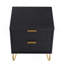 Table de chevet en noir-1687206438